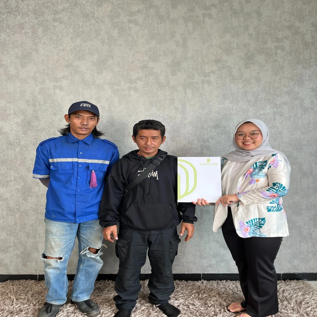 Klien Punya Izin dengan dokumen legalitasnya