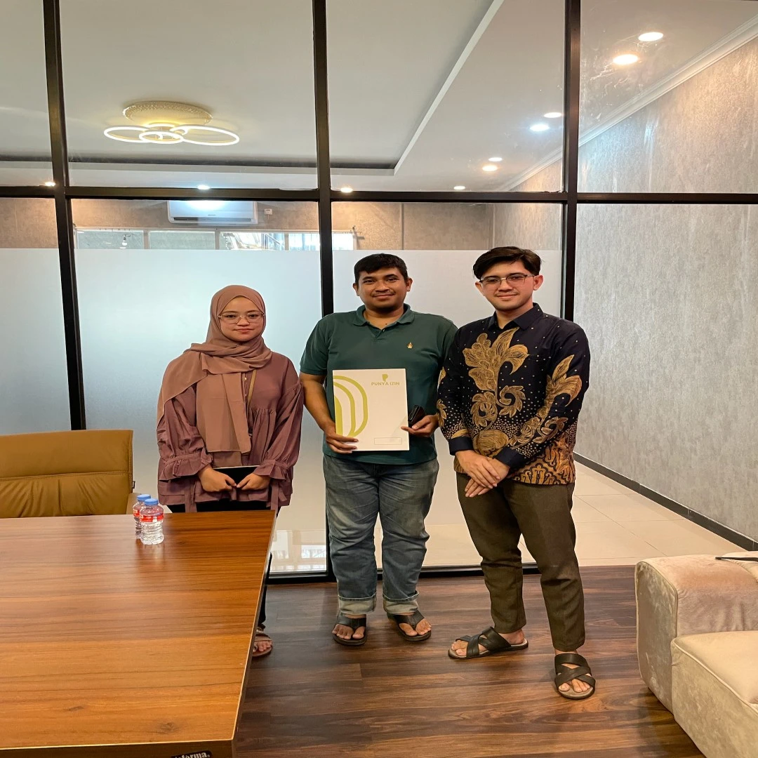 Klien Punya Izin dengan dokumen legalitasnya